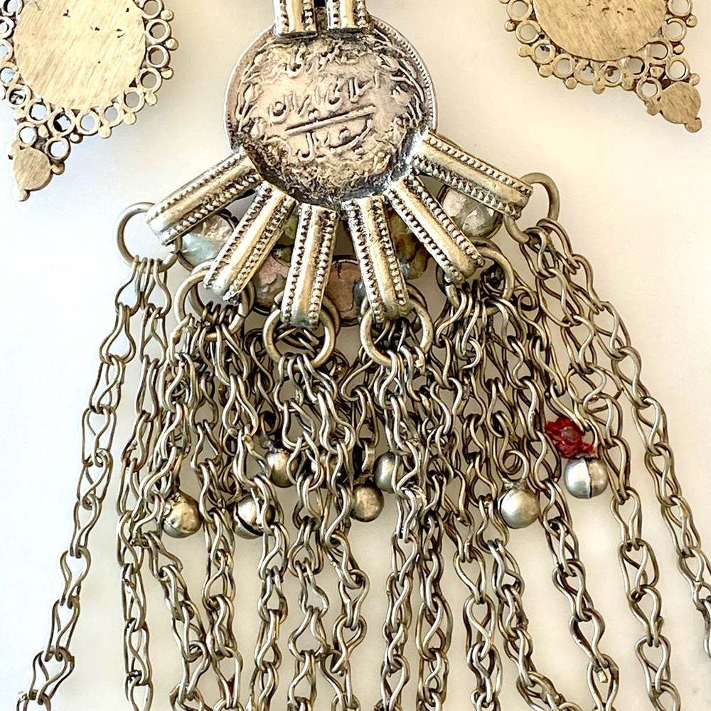 Bib Necklace, Dramatic, Middle Eastern - image 3